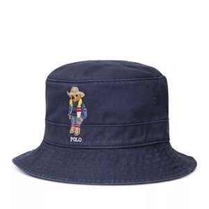 NWT Polo Bear Bucket Hat